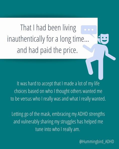 An ADHD diagnosis in my late 30’s explained so much for me, but it also came with some things that were hard to accept. As challenging as it was to face these things, it also was freeing. It took me time to process through my diagnosis and the healing journey is one for me that will always be ongoing. What has helped me more than any hack, strategy or system was leaning into my strengths with the support of a nonjudgmental community. What did you struggle to accept after you were diagnose... Late Diagnosis, Dyscalculia Symptoms, Add Symptoms In Adults, The Neurodivergent Urge To, Add Diagnosis In Adults, Audhd Tips, I Tunes, My Struggle, Life Choices