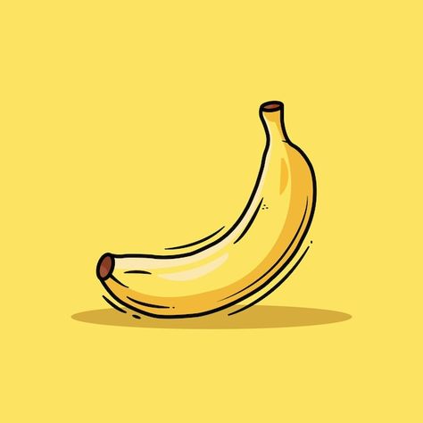 Vector banana vector design | Premium Vector #Freepik #vector Banana Vector, Vector Design, Premium Vector, Graphic Resources, Design