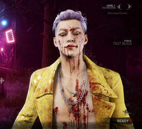 Ji Woon Hak, Trickster Dbd, The Trickster, Dead By Daylight, Very Scary, Dream Boy, Purple Hair, On Twitter, Twitter