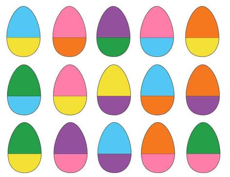 Teaching Patterns, Egg Pattern, Teachers Day Card, Pattern Activities, Easter Preschool, Spring Preschool, Work Activities, Preschool Lessons, Spring Activities