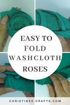 How To Fold Wash Cloths, Folding Washcloths, Washcloth Roses, Folding Bath Towels, Hand Towel Folding, Towel Folding Ideas, Fold Hand Towels, Washcloth Crafts, Fancy Towels