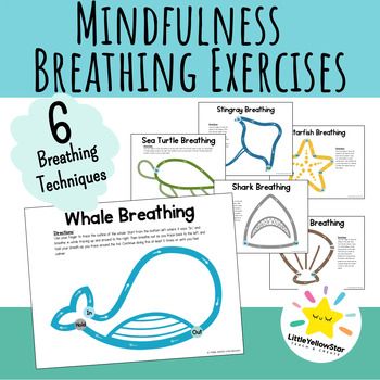 Easy to follow breathing exercises to help your students self-regulate in Ocean Theme. Add them to your calm down corner, use them for your whole class, or even create a card ring for individual students, the possibilities are endless. Bring mindfulness into your classroom or home this Summer with t... Breathing Visuals, Mindfulness Breathing Cards, Breathing Cards, Classroom Wreath, Card Ring, Morning Meeting Activities, Get To Know You Activities, First Day Activities, Calm Down Corner