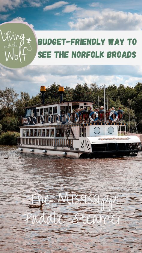 Guide to exploring Norfolk Broads on a friendly-budget. Norfolk Broads, Hiking Routes, Top Travel Destinations, Travel Vlog, Beautiful Villages, The Wolf, Globe Trotter, Budget Travel, Solo Travel