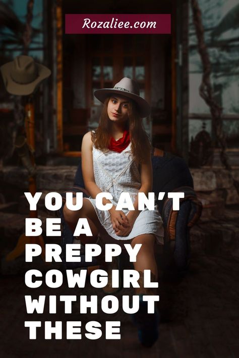 How to wear a preppy cowgirl costume stylishly? The easiest way is to wear what preppy cowgirls wear! Wear the clothes and accessories on this list and I guarantee that your preppy cowgirl outfits will be amazing! #cowgirlstyleoutfitspreppy #preppycowgirlhat #preppyoutfitswithcowgirlboots halloween costumes preppy cowgirl preppy cowgirl birthday party outfit how to be a preppy cowgirl Preppy Cowgirl Outfits, Preppy Cowgirl Birthday Party, Cowgirl Birthday Party Outfit, Cowgirl Costume Ideas, Cowgirl Preppy, Preppy Cowgirl, Girly Tops, Cowgirl Boots Outfit, Birthday Party Outfit