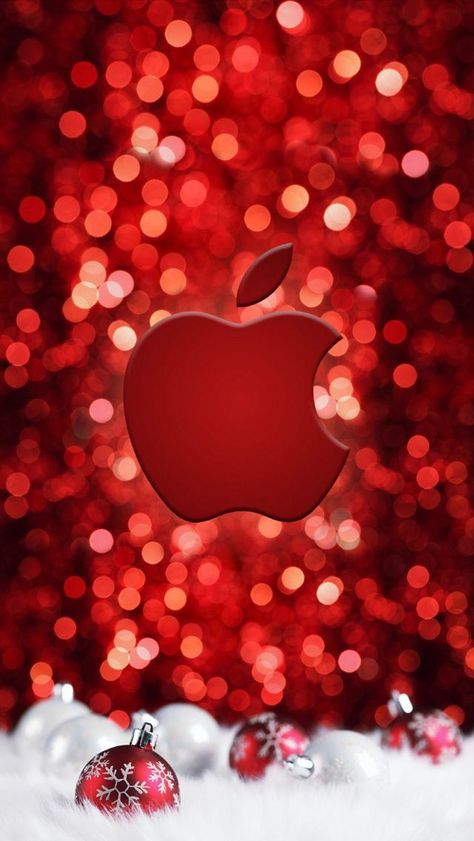 Christmas Iphone Wallpaper, Phone Apple, Apple Wallpapers, Apple Christmas, Iphone 5s Wallpaper, Ipad Air Wallpaper, Phone Background Wallpaper, Iphone Logo, Apple Iphone Wallpaper Hd