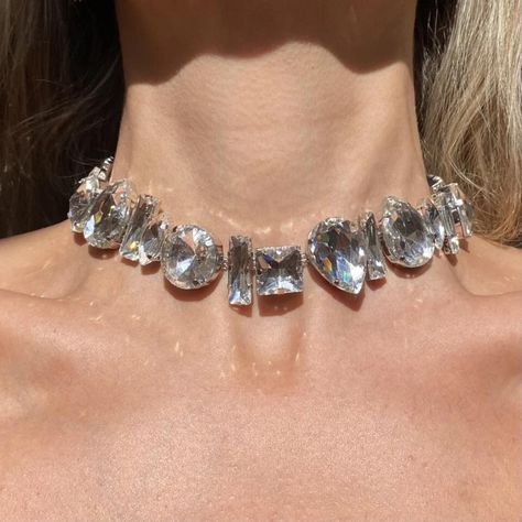 Geometric Imitation Crystal Choker Necklaces for Women. Shining Silver Color Choker Necklace. Look on pics for details. A very meaningful and valuable gift to her. Don't miss this Necklace. Buy now! Please visit my shop for more beautiful jewelry. https://www.etsy.com/shop/BoutiqueQuerencia Thank you for your visit. Please feel free to contact me. I'll always gladly answer all of your questions. Don't forget to visit my shop and add to your favorites. Thank you... Miss Ilkim Jewelry Prom, Neck Jewelry, Prom Accessories, Silver Choker Necklace, Crystal Choker Necklace, Rhinestone Choker, Neck Jewellery, Silver Choker, Crystal Accessories