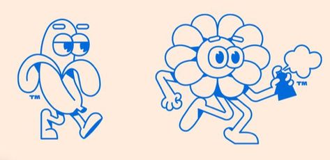 Running Character Design, Retro Character Design, Mascot Character Design, Rubberhose Style, Cartoon Graphic Design, Character Design Concept Art, Street Style Logo, Cartoon Style Drawing, Graffiti Doodles