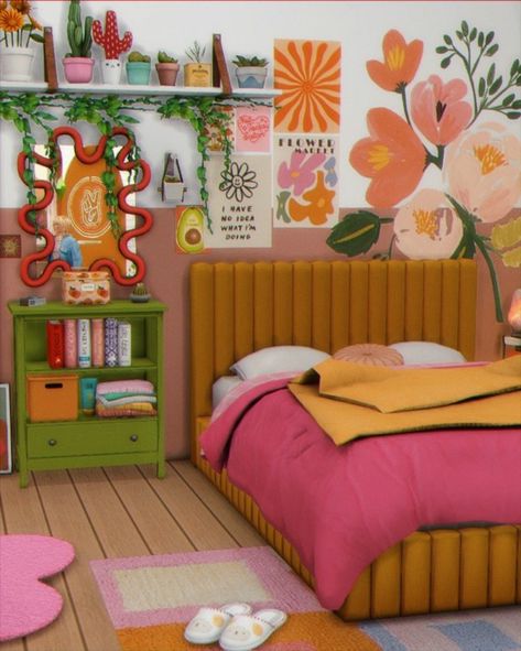 Sims 4 Cc Retro Bedroom, Mod Room Ideas, Sims 4 Cc Maxis Match Room Decor, Sims 4 Cc Furniture Teenage, Sims 4 Cc House Walls, Sims 4 Cc Room Decor Indie, Sims 4 Looks Ideas, Sims 4 Cc House Decor Maxis Match, Sims 4 Maxis Match Walls