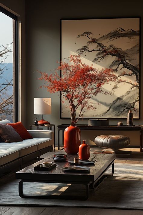 Winery Interior, وابي سابي, Japanese Living Room, Asian Interior Design, Zen Interiors, Chinese Interior, Asian Interior, Japanese Home Decor, Chinese Decor