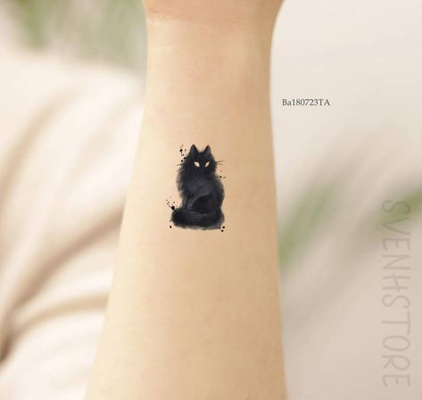 Mother's Day Gift, Happy Mother's Day, Cute Black Cat Temporary Tattoo, Witchy Waterproof Removable Fake Tattoo, Halloween Tattoo For Cat Mom Cat Dad, Small Black Cat Tattoo Idea ----- Custom Design Tattoos, Custom Simple Tattoos, Custom Creative Tattoos, Good Temporary Tattoos, Personalized Tattoos, Cute Tattoos, Tiny Tattoos, Custom Temporary Tattoos, Fake Tattoos  * Instructions on how to apply will be included in the packaging. * Tattoos can last for several days depending on placement and c Mini Black Cat Tattoo, Black Cat Head Tattoo, Witchy Black Cat Tattoo, Goth Cat Tattoo, Tattoo For Cat, Small Black Cat Tattoo, Small Witchy Tattoos, Cat Tattoo Idea, Small Black Cat