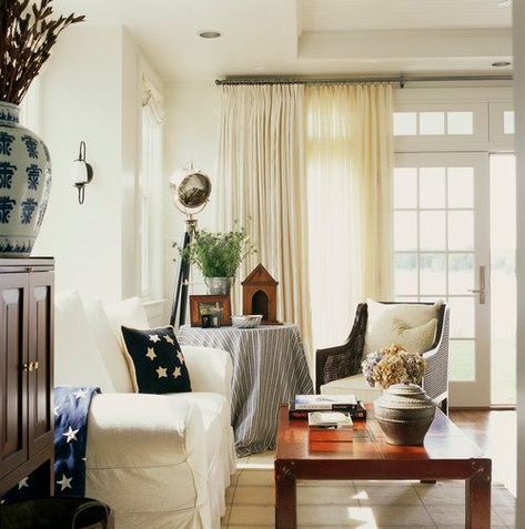 Best Modern Farmhouse Living Room Decor Ideas; The farmhouse living room is a space of comfort, warmth, and style. Find all your Farmhouse-Style Living Room Decor Ideas here! {Modern Farmhouse Living Room Decor Ideas, Farmhouse living room decorating ideas, Modern farmhouse living room decorating ideas, modern farmhouse living room design, rustic farmhouse living room decor} Black Curtains Bedroom, Red Curtains Living Room, Modern Farmhouse Living Room Decor, Farmhouse Living Room Decor, Double Curtain Rod, Farmhouse Living Room Decor Ideas, Modern Farmhouse Living, French Country House Plans, Double Rod Curtains