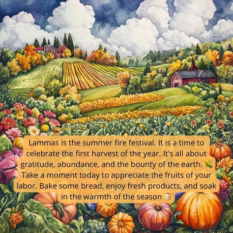 Happy Lammas! 🌻 Do you celebrate? Radosnego Lammas! 🍞 Czy świętujecie? Felice Lammas 💐 Festeggiate? #lammas #summerfirefestival #harvestfestival Happy Lammas, Lammas Celebration, Fire Festival, Harvest Festival, Time To Celebrate, Take That, Festival, In This Moment, Celebrities