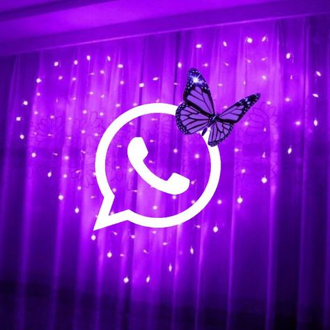 WhatsApp purple icon | Purple wallpaper iphone, Iphone wallpaper themes, Disney wallpaper Pretty Wallpapers Purple, Wallpapers Purple, Purple Galaxy Wallpaper, Iphone Wallpaper Violet, Purple Butterfly Wallpaper, Whatsapp Logo, Iphone Wallpaper Bts, Purple Icon, Wallpaper Themes