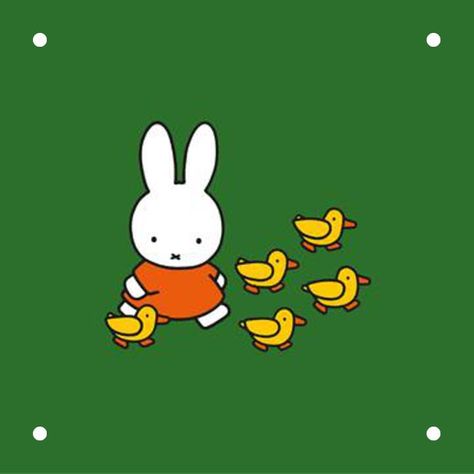 Beautify your interior with Miffy Ducks by Mercis. A true eye-catcher on the wall! Miffy Aesthetic, Maximalism, Pottery Painting, Ducks, Picture Book, Cartoon Characters, Cute Cartoon, Cute Art, Childrens Books