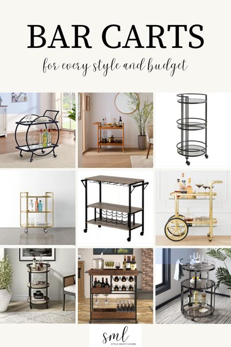 Elevate your entertaining game with the effortless elegance of a bar cart. Whether you're hosting a casual get-together or a sophisticated event, these carts add an element of luxury to any occasion. Bar Carts Ideas Decor, Bar Carts Ideas, Bar Cart Inspiration, Perfect Bar Cart, Home Bar Setup, Bar Setup, Home Entertaining, Living Room Setup, Bar Cart Decor