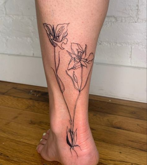 Ankle Nature Tattoo, Garden Ankle Tattoo, Flowers Growing From Ankle Tattoo, Top Of Ankle Tattoo, Ankle Garden Tattoo, Flowers On Ankle Tattoo, Flowers Around Ankle Tattoo, Ankle Plant Tattoo, Flower Ankle Tattoo Wrap Around