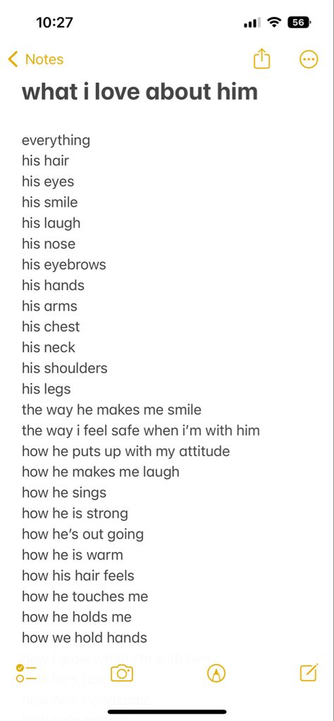 list, love, boy, love, in love The Way He Makes Me Feel, When You Start Smiling At His Texts, Words To Describe Boyfriend List, What To Say To Him To Make Him Smile, How To Express Your Feelings To A Guy In Text, His Eyes And The Way He Smiles, Things To Write In A Journal About Boyfriend, Things To Write About Your Crush In Journal, My Crushes Journal Page