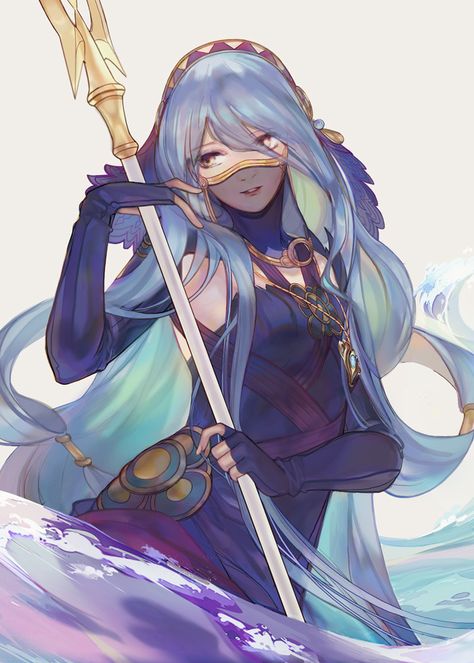 Azura Fanart, Fire Emblem Fates Azura, Azura Fire Emblem, Fe Fates, Fire Emblem Games, Fire Emblem Characters, Fire Emblem Fates, Fire Emblem Awakening, Fire Emblem Heroes