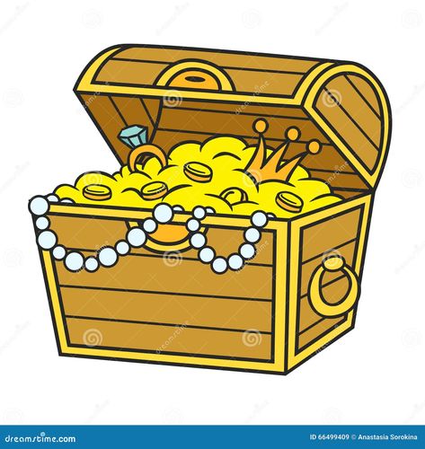 Treasure chest full of gold and jewels. Cartoon and vector object Treasure Chest Drawing, Cartoon Treasure Chest, Chest Drawing, Cartoon Pirate, Fun Team Building Activities, Pirates Gold, Back Drawing, Pirate Treasure Chest, Pirate Treasure