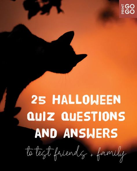 25 Halloween Quiz Questions and Answers to Test Family and Friends – Print GoGo Halloween Quiz For Adults, Witch Quiz, Test Your Friends, Halloween Trivia Questions, Halloween Quiz, Trivia Quiz Questions, Halloween Party Planning, Ghost Protocol, Old English Words