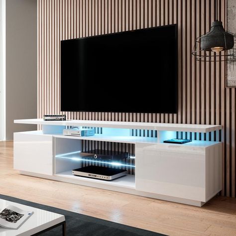 Tv stand led lights