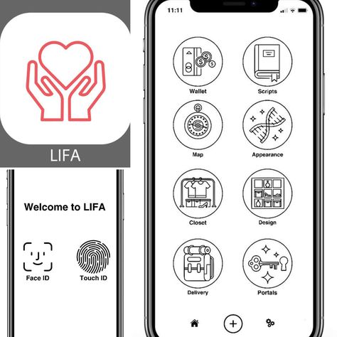 Lifa App Aesthetic, Lifa App Cover, Apps For Shifting, Lifa App Appearance, Lifa App Template, Lifa App Designs Shifting Realities, Lifa App Icon, Lifa App Designs, Shift Realities