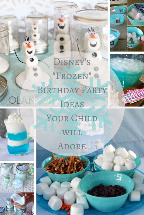 With these Frozen birthday party ideas, it's easy to save money and have fun with family putting your own personal spin on Frozen. From GAK to cake to a snowball toss, it's easy and inexpensive to prepare your own DIY birthday fun! Craft Ideas For Birthday, Frozen Birthday Party Food, Frozen Tea Party, Snowball Toss, Frozen 3rd Birthday, Ideas For Birthday Party, Trellis Diy, Frozen Birthday Party Ideas, Frozen Crafts