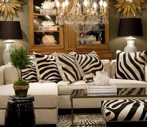 FAUX ZEBRA Animal Print Furniture, Animal Print Decor, Animal Print Pillows, Pillow Ideas, Colonial Decor, African Decor, Comfortable Sofa, Sofa Pillow, Cheap Decor