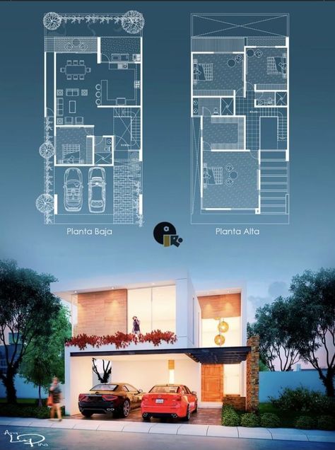 Plan Interior Design, Floor Plan Elevation, Plan Elevation, 3d Floor Plans, Architectural Floor Plans, Villa Plan, Architectural Design House Plans, House Construction Plan, Modern Exterior House Designs