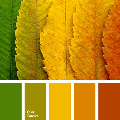 Bright and expressive color gamma associated with beautiful and a bit melancholy season of the year – autumn. Looking at these colors, it seems that you ca. In Color Balance, Color Palette Ideas, Wall Living Room, Orange Color Palettes, Color Schemes Colour Palettes, Warm Palette, Palette Ideas, Green Color Schemes, House Color Schemes