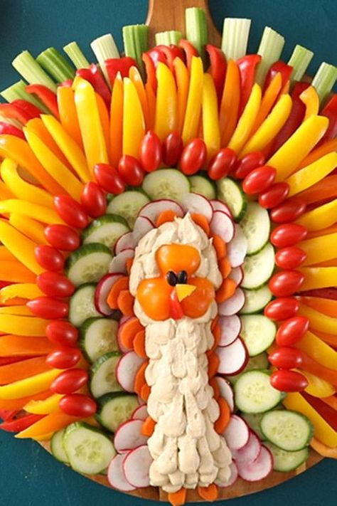 Hummus Appetizers, Thanksgiving Dinner Table Decorations, Turkey Treats, Easter Appetizers, Halloween Party Snacks, Thanksgiving Dinner Table, Appetizers For A Crowd, Instagram Add, Thanksgiving Treats