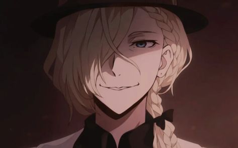 Paul Verlaine And Chuuya, Paul Verlaine Bsd Fanart, Bsd Paul Verlaine, Chuuya Turtle Smile, Verlaine X Rimbaud Bsd, Shirase Bsd, Paul Verlaine Bsd, Stormbringer Bsd, Rimbaud Bsd