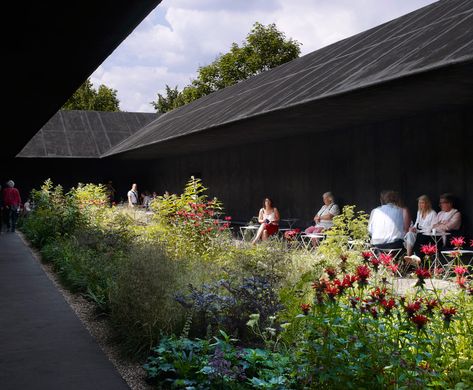 Video: Serpentine Gallery Pavilion 2011 by Peter Zumthor Serpentine Gallery Pavilion, Serpentine Pavilion, Peter Zumthor, Garden Pavilion, British Garden, Black Garden, Patio Interior, Interior Garden, Courtyard Garden