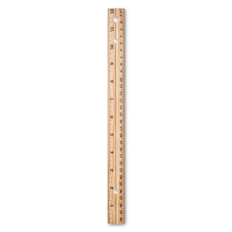 Wood Ruler 12" - Up&Up Math Binder, Wood Ruler, Thor's Hammer Mjolnir, Wooden Ruler, Inch Ruler, Paper Mate, Pencil Cup, Buy Wood, Straight Edges