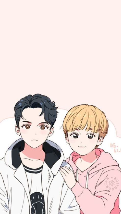 the cutest verkwan fanart Dibujos Anime Chibi, Vernon Seventeen, Seventeen Memes, Kpop Drawings, Seventeen Wallpapers, 영감을 주는 캐릭터, Kpop Fanart, Fanarts Anime, Boy Art