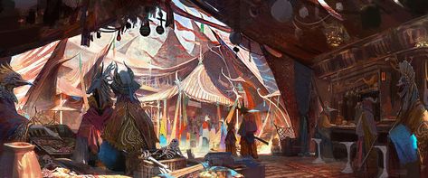 ArtStation - Rework over the market concept, Tianxing Xu Market Concept Art, Fantasy Market, Fantasy Map Making, Map Making, Coastal City, Fantasy Concept, Building Concept, Perspective Art, Fantasy City