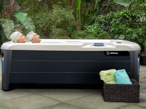 Lower.🤕 Back.😔 Pain. 😖  Who needs it?!?! Learn more about what to look for in a hot tub to help with lower back pain. 🙌 #HotSpringSpas #hottubs #spa Mini Hot Tub, Small Hot Tub, Luxury Hot Tubs, Spa Lighting, Cheap Backyard, Spring Spa, Mini Spa, Spa Water, Spa Room