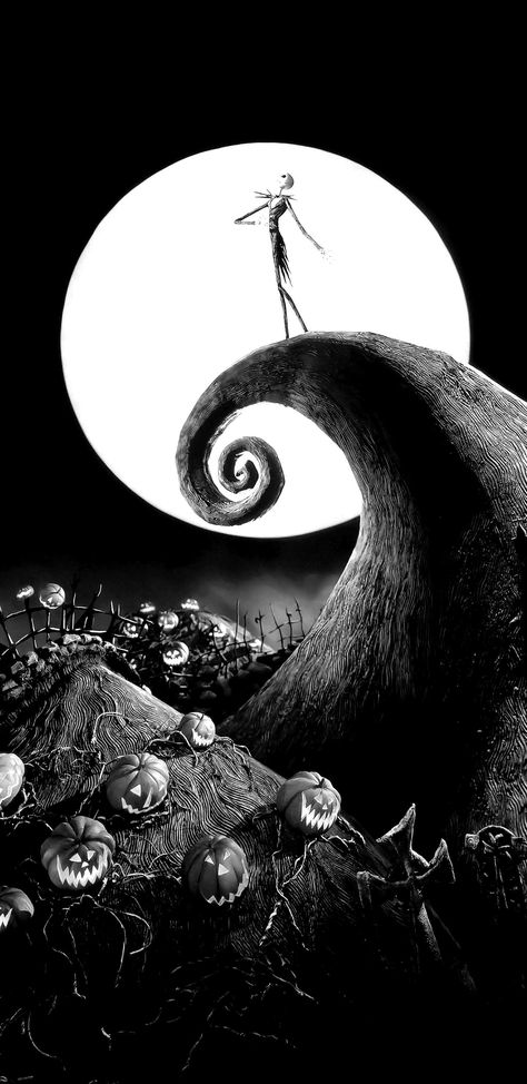 Nightmare Before Christmas Pictures, Nightmare Before Christmas Drawings, Nightmare Before Christmas Wallpaper, Nightmare Before Christmas Decorations, Halloween Wallpaper Cute, Scary Wallpaper, Dark Christmas, Halloween Wallpaper Iphone, Wallpaper Iphone Christmas