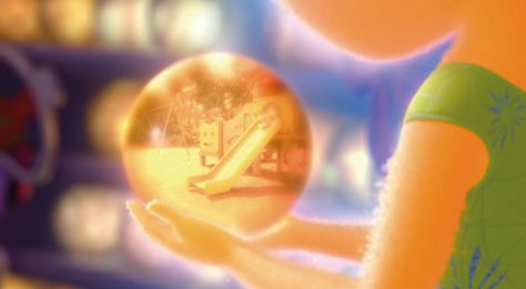 Joy memory orb [feat. Riley, Meg & Joy] (Drawing by Pixar) #InsideOut Joy Inside Out, Disney Sleeve, Memory Words, Bing Bong, Pixar Films, Disney Inside Out, Mindy Kaling, Disney Infinity, Know Your Meme