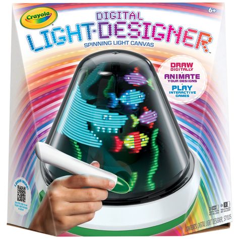 #Crayola Digital Light Designer Digital Light, Tech Toys, Lighted Canvas, Top Toys, Toys R Us, Tech Gifts, Electronic Toys, Christmas Toys, Hot Toys