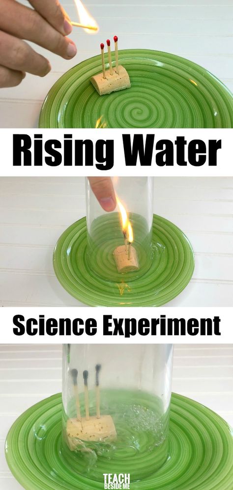 This post may contain affiliate links.It feels like a science-y kind of day today, so I want to share with you our latest experiment!  This rising water science experiment is fun and oh-so easy! That’s the best kind. Check out the description at the end. This experiment would be great for explaining how storms work! … Science Experiments For Class 7, Water Science Experiments, Science Experience, Science Club, Science Crafts, Science Party, Kid Experiments, Kids Science, Science Activities For Kids