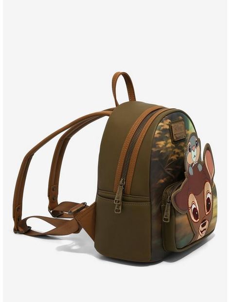 Loungefly Disney Bambi & Thumper Peeking Mini Backpack - BoxLunch Exclusive, Decade Outfits, Disney Duos, Bambi Thumper, Loungefly Backpack, Bambi And Thumper, Disney Brave, Goofy Movie, Mini Backpacks, Floral Handbags