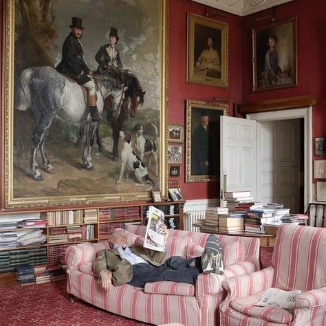 Badminton House | Badminton, England Badminton House Interior, Badminton House, British Style Interior, English Country House Style, English Estate, English Interior, British Country, Monday Inspiration, British Home