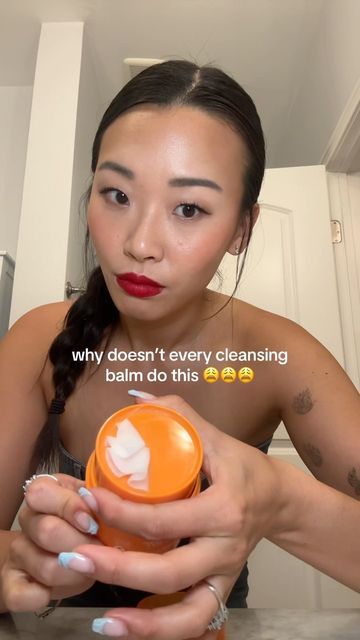 Sharon Lee on Instagram: "i got it in a skincare store in Ktown LA it’s the SUNDUK JEJU Carrabione Multi X Grinder Cleansing Balm #koreanbeautyproduct #ktownla #koreanskincareproducts" Cleansing Balm Packaging, Skincare Store, Face Skin Care Routine, Routine Aesthetic, Cleansing Balm, I Got It, Face Skin Care, K Beauty, Korean Skincare