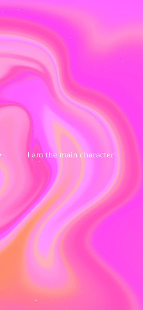 Main Character Wallpaper, I Am The Main Character, Girly Wallpaper Iphone, Workout 2023, Background 2023, Aura Quotes, Main Character Energy, Pop Art Images, Spiritual Wallpaper