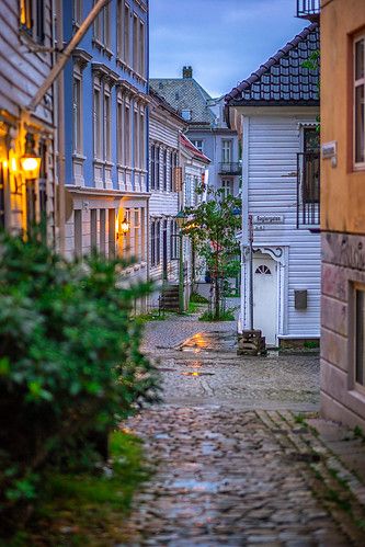 Streets of Bergen, Norway | I don't want summer to be over! … | Flickr Bergen Norway Aesthetic, Norway Summer, Norwegian Architecture, Norway Landscape, Best Countries To Visit, World Most Beautiful Place, Beautiful Places To Live, Cobblestone Streets, Bergen Norway