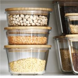 Cookware & Kitchen Utensils - IKEA Glass Tupperware, Ikea Kitchen Organization, Ikea Glass, Best Ikea Hacks, Ikea Organization, Ikea 365, Best Ikea, Ikea Storage, Eco Living