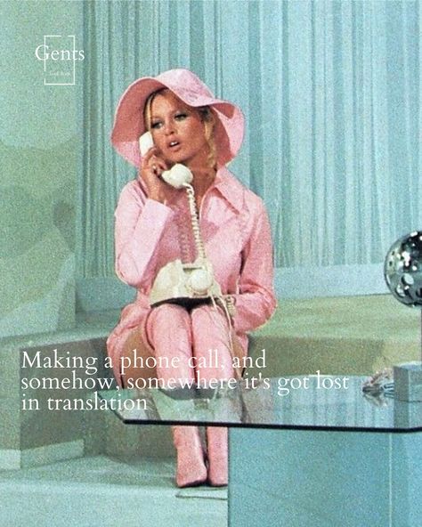 Make the call #article #writing #essay #thoughts #telephone Brigitte Bardot Pink, 60s Barbie Aesthetic, Bridgette Bardot Style, Slim Aaron, Bridgette Bardot, Prawn Cocktail, Bridget Bardot, Twisted Hair, Daphne Blake