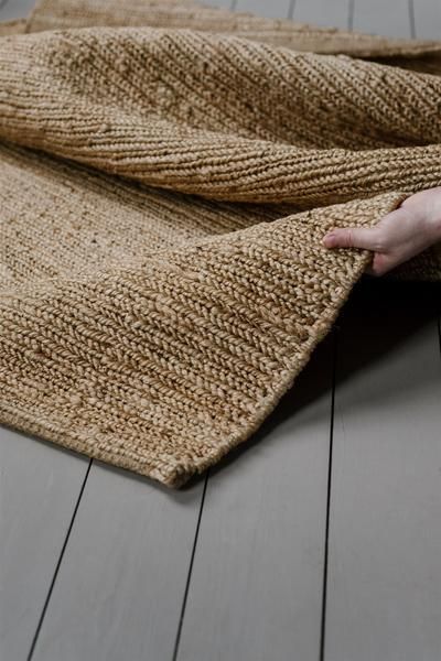 Hessian Rug, Jute Rug Bedroom, Chunky Jute Rug, Jute Rug Living Room, Beach House Interior Design, Jute Carpet, Jute Wool Rug, Natural Jute Rug, Rug Company