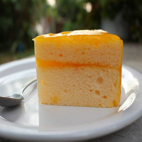 Eggless Orange Cake Recipe: How to Make Eggless Orange Cake Cake Recipe At Home, Eggless Orange Cake, Orange Chiffon Cake, Cake Recipes At Home, Eggless Cake Recipe, Orange Cake Recipe, Eggless Recipes, Eggless Cake, Edible Food